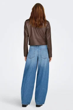 Only Chaqueta biker piel vegana^Mujer Chaquetas