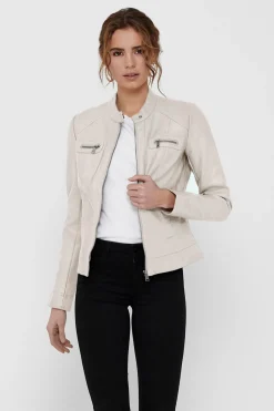Only Chaqueta biker piel vegana^Mujer Chaquetas