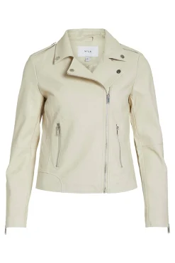 Vila Chaqueta biker polipiel^Mujer Chaquetas