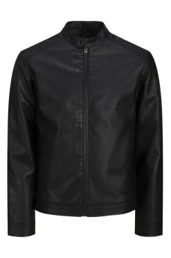 JJ REBEL Chaqueta biker sint&eacute;tica corta^Hombre Cazadoras