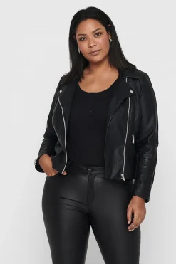 Only Carmakoma Chaqueta biker talla grande^Mujer Chaquetas