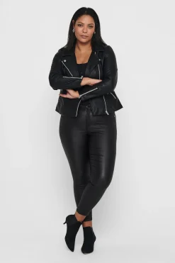 Only Carmakoma Chaqueta biker talla grande^Mujer Chaquetas