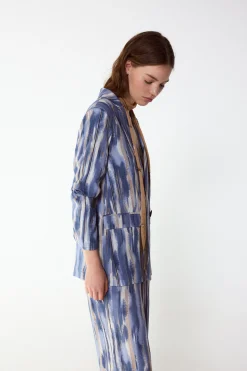 Slowlove Chaqueta blazer estampada^Mujer Chaquetas