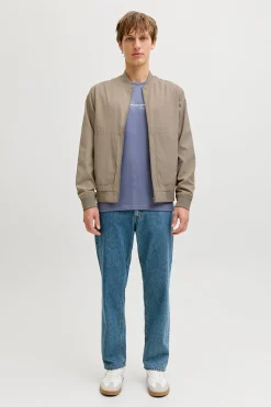 JJ REBEL Chaqueta bomber corta tejido plano^Hombre Cazadoras