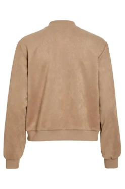 Vila Chaqueta bomber de antelina^Mujer Chaquetas