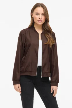 Vila Chaqueta bomber satinada^Mujer Chaquetas