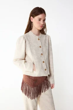 Slowlove Chaqueta bordada^Mujer Chaquetas