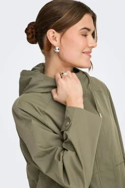 Only Chaqueta con capucha^Mujer Chaquetas