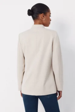 Cortefiel Chaqueta con cuello mao^Mujer Chaquetas