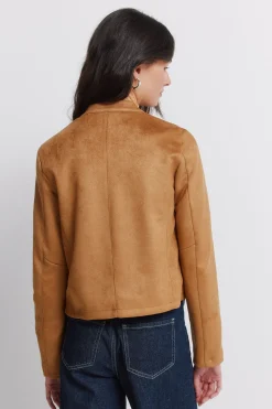 Springfield Chaqueta corta antelina^Mujer Chaquetas