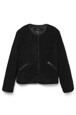 Vero Moda Chaqueta corta borrego^Mujer Chaquetas