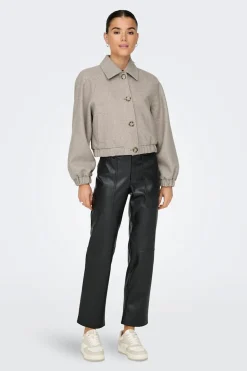 Only Chaqueta corta botones^Mujer Chaquetas