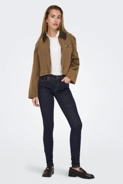 Only Chaqueta corta con cremallera^Mujer Chaquetas