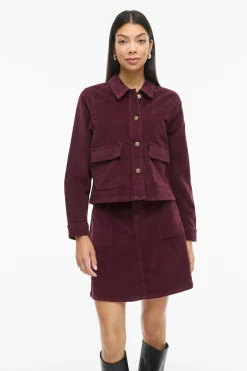 Vila Chaqueta corta de pana^Mujer Chaquetas