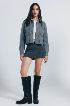 Springfield Chaqueta corta felpa^Mujer Chaquetas