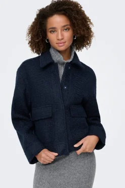 Only Chaqueta corta textura^Mujer Chaquetas