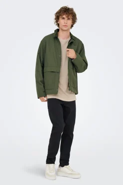 Only & Sons Chaqueta cuello pana^Hombre Cazadoras