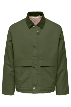 Only & Sons Chaqueta cuello pana^Hombre Cazadoras