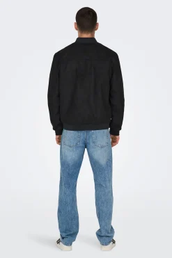 Only & Sons Chaqueta de antelina^Hombre Cazadoras