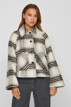 Vila Chaqueta de pa&ntilde;o abotonada^Mujer Chaquetas