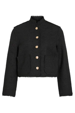 Vila Chaqueta de pa&ntilde;o con botones^Mujer Chaquetas