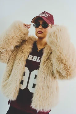 Noisy May Chaqueta de pelo^Mujer Chaquetas|Abrigos