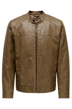 Only & Sons Chaqueta de polipiel^Hombre Cazadoras