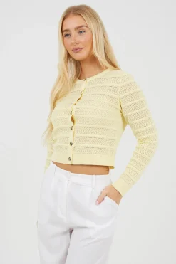 Brave Soul Chaqueta de punto troquelado^Mujer Jerséis Y Cárdigans