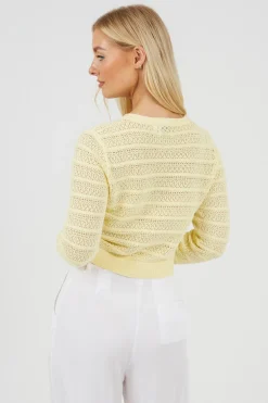 Brave Soul Chaqueta de punto troquelado^Mujer Jerséis Y Cárdigans