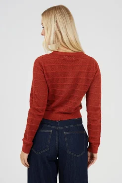 Brave Soul Chaqueta de punto troquelado^Mujer Jerséis Y Cárdigans