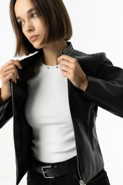 Tiffosi Chaqueta Efecto Piel^Mujer Chaquetas