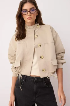 Trendyol Chaqueta fina regular^Mujer Chaquetas