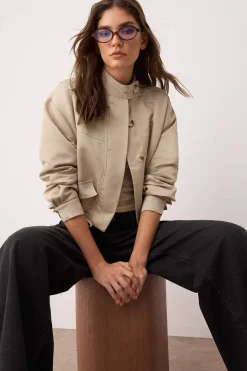 Trendyol Chaqueta fina regular^Mujer Chaquetas