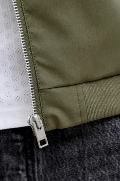 Jack & Jones PLUS Chaqueta Harrington cuello alto^Hombre Cazadoras