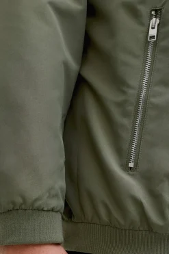 Jack & Jones PLUS Chaqueta Harrington cuello alto^Hombre Cazadoras