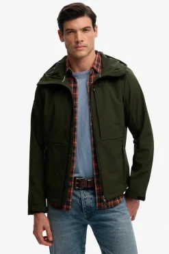 Superdry Chaqueta hombre sofshell con capucha^Hombre Cazadoras