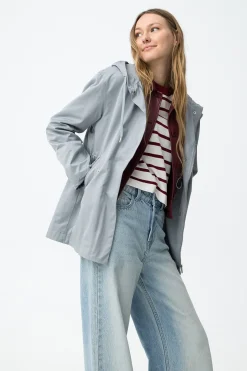 Tiffosi Chaqueta impermeable con capucha^Mujer Chaquetas