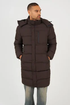 Brave Soul Chaqueta larga acolchada^Hombre Abrigos