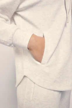 Dash and Stars Chaqueta modal tacto suave gris^Mujer Deporte