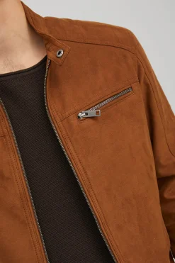 Jack & Jones Chaqueta motera simil ante^Hombre Cazadoras