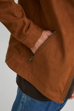 Jack & Jones Chaqueta motera simil ante^Hombre Cazadoras