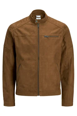 Jack & Jones Chaqueta motera simil ante^Hombre Cazadoras