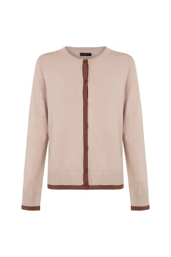 Cortefiel Chaqueta punto contraste^Mujer Jerséis Y Cárdigans