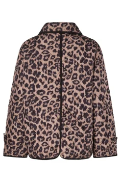 Pieces Chaqueta quilted animal print^Mujer Chaquetas