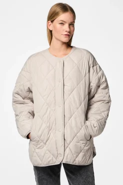 Pieces Chaqueta quilted botones^Mujer Chaquetas
