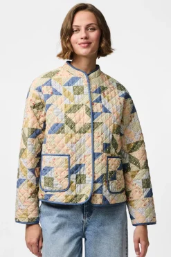 Pieces Chaqueta quilted patchwork^Mujer Chaquetas