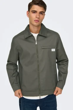 Only & Sons Chaqueta sarga^Hombre Cazadoras