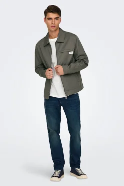Only & Sons Chaqueta sarga^Hombre Cazadoras