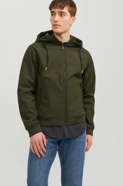 Jack & Jones Chaqueta softshell con capucha^Hombre Cazadoras