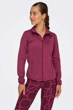 Only Play Chaqueta t&eacute;cnica cuello alto con cremallera^Mujer Deporte